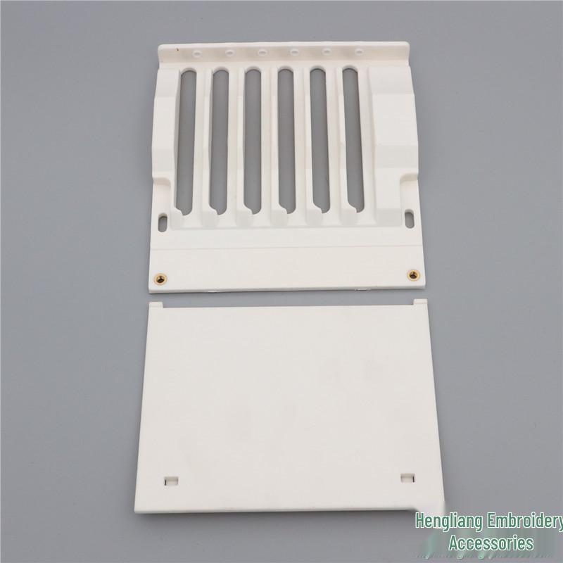 Six-Needle Embroidery Machine Control and Thread Guide Panels Lower Control Panel