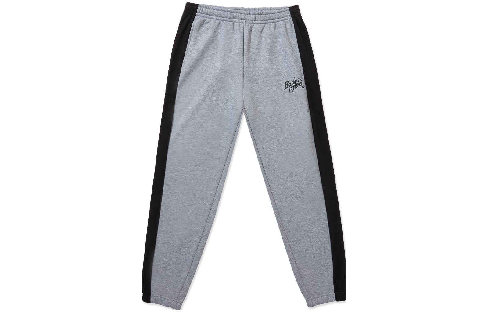 Li Ning Badfive Теплые вельветовые спортивные штаны на флисовой подкладке, вязаные спортивные штаны, мужские, вересково-серые, AKLSA81-3 3XL