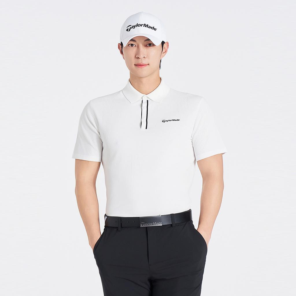 TAYLORMADE APPAREL Men'S Contrast Collar Short Sleeve Knit T8031So2121-100