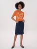 VIMUN Jacquard Crop Knit_Orange