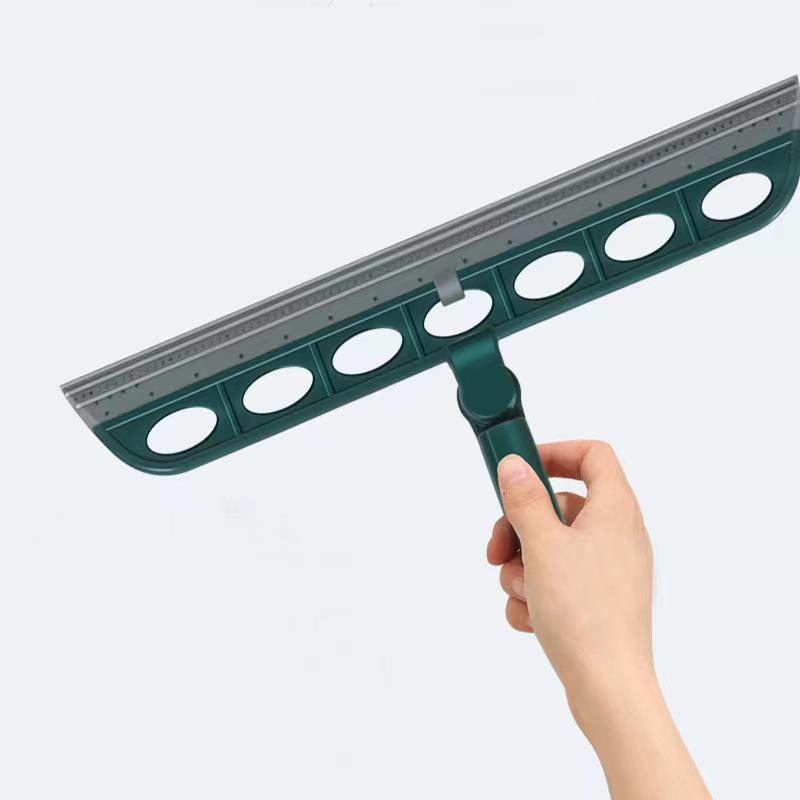 

Вращающаяся волшебная метла: Многофункциональная подметальная машина для ванной и пола со скребком для стекла