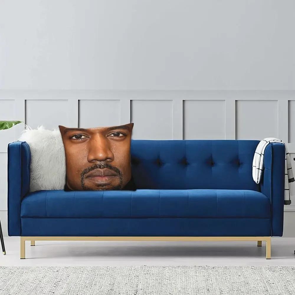Kanye West Meme Pillowcase Cushion Cover Sofa For Home Decoration Cushion Cover Living Room Sofa Decoration Pillowcase