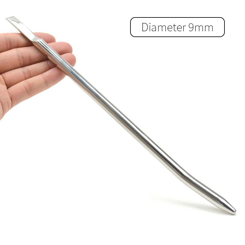 Runyu SM Metal Urethra Expander Husband Stainless Steel Penis Plug Men Urethral Blockage Masturbation Adult Alternative Sex Toys