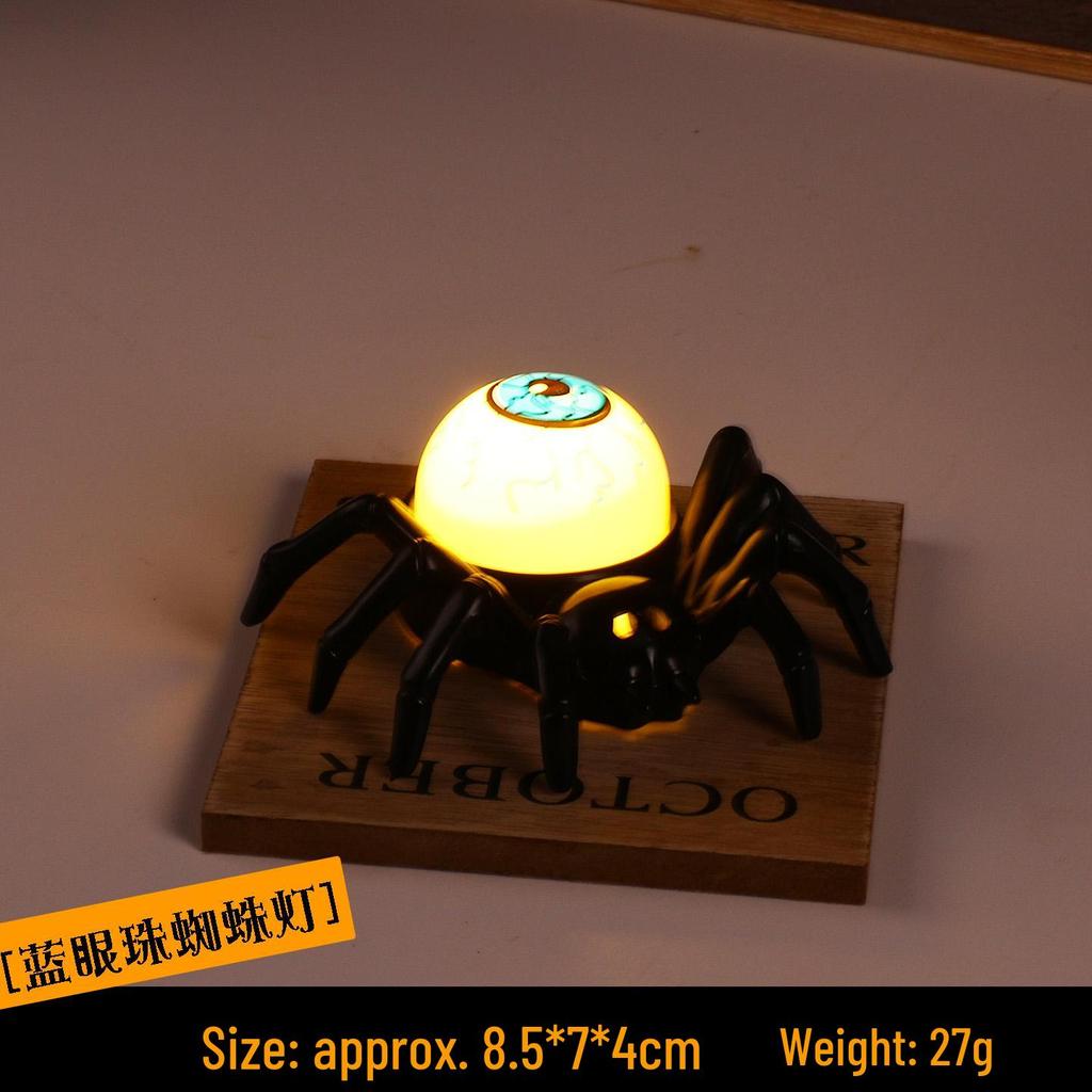 Children's Luminous Halloween Lantern: Pumpkin, Spider, and Skeleton Candle Decoration