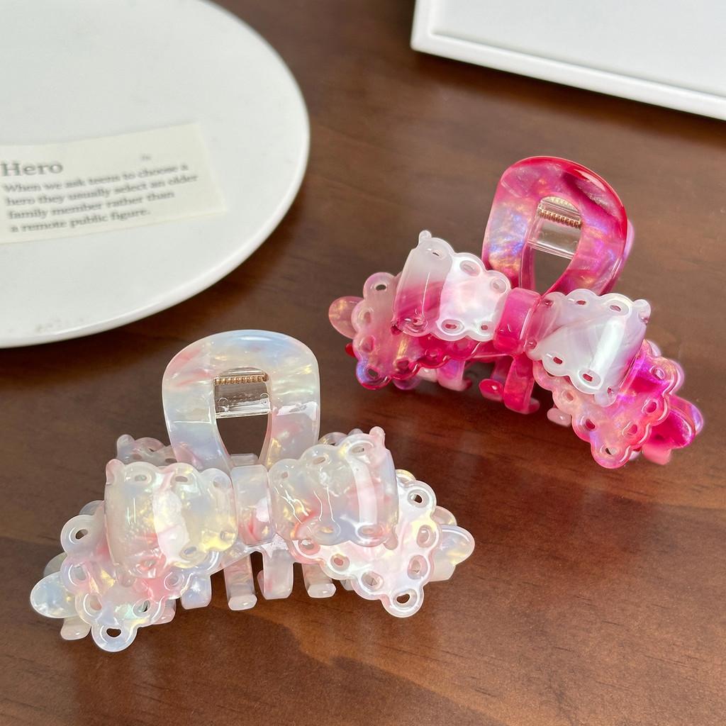 Elegant Lace Bow Hair Clip In Assorted Colors For High Ponytail And Updos Perfect For Stylish Women