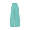Women's Casual Fashion Elastic Waistband Wide Leg High Waist Long Skirt Pants