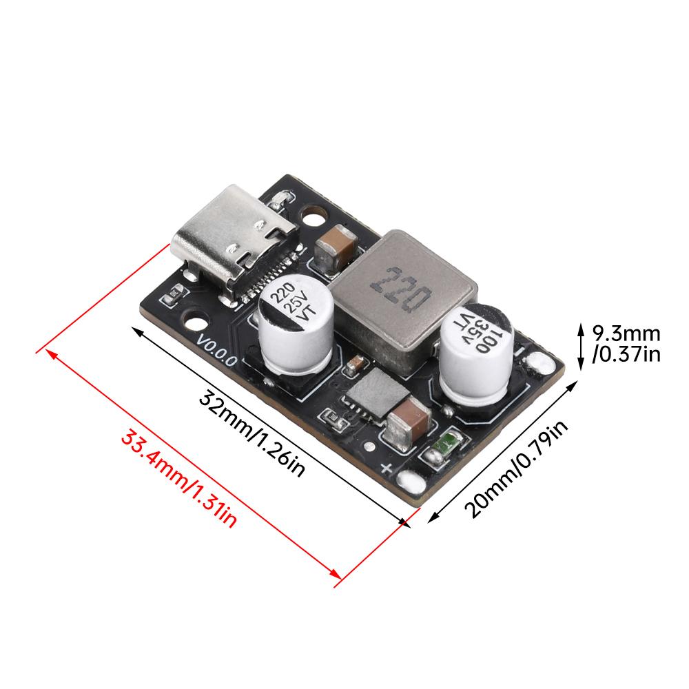 PD 65W Schnelllademodul Typ-C Schnittstelle PD3.1 QC3.0 SCP PPS Schnellladen Elektronische Steuerplatine