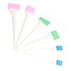 6Pcs Hair Dyeing Brush Set Silicone Hair Coloring Dyeing Hairdressing Tool for Hair Salon