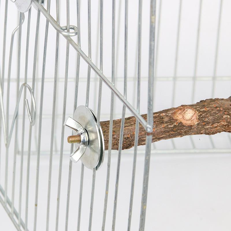 Parrot Dual Branch Wooden Perch & Claw Grinder