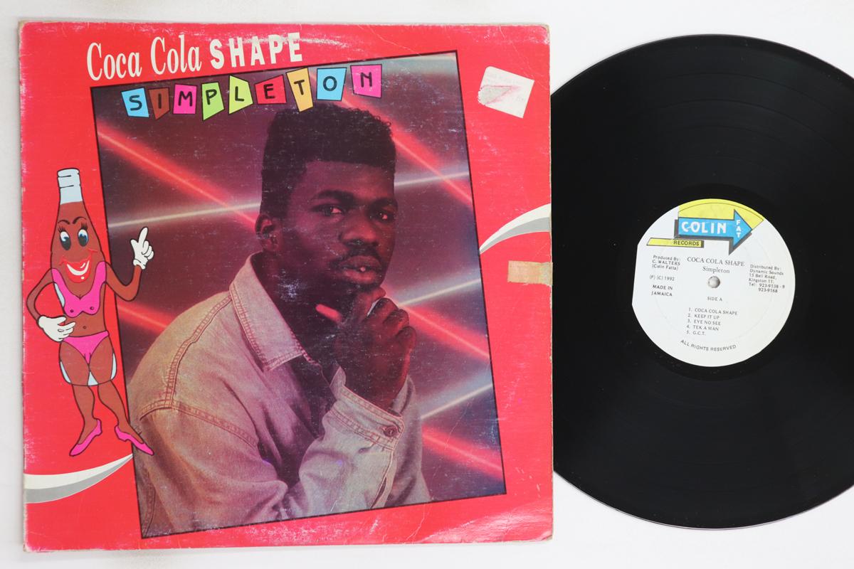 

LP Record SIMPLETON - Coca Cola Shape VPRL1244 VP Records 1992 US Reggae, Ska & Dub Used