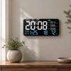 Air Quality Clock Temperature and Humidity Digital Wall Display