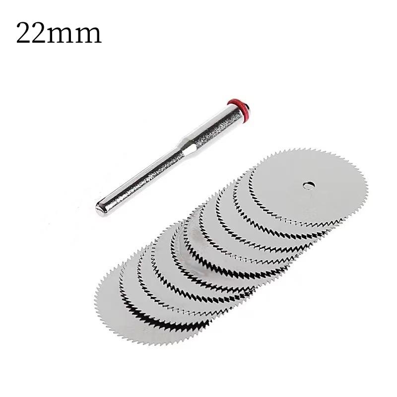

11 шт. Тонкие пильные полотна из нержавеющей стали 22 мм/25 мм/32 мм со стержнем 3 мм для пластика, мягкой древесины, ABS-панели, тонкого металла, точный режущий инструмент