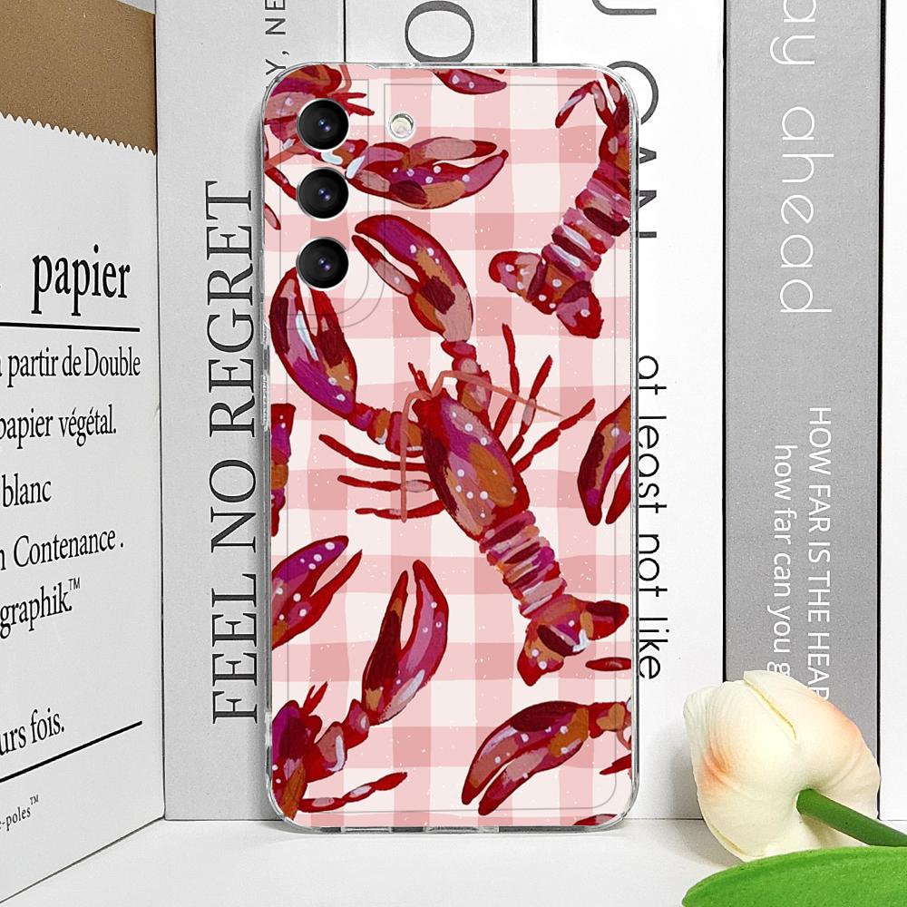 Simple Cute Striped Plaid Ocean Animal Printed Phone Case for Xiaomi Redmi Note 15 14 Pro Plus 13 12 11 PRO+ 14C 13C Soft Cover