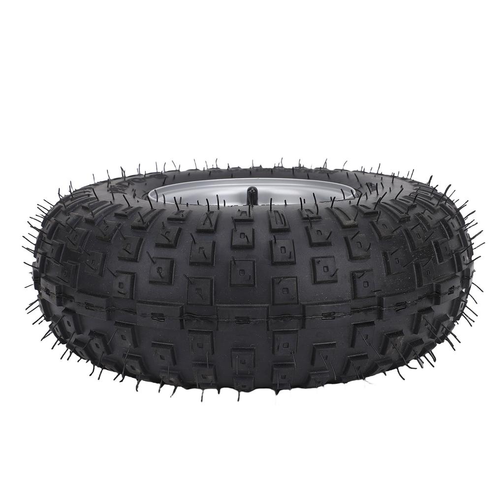 Off Road Wheel 145x70 6 6 Inch 3 Bolts Non Slip Explosion Proof Tire with Hub for Bike ATV Quad Go Kart