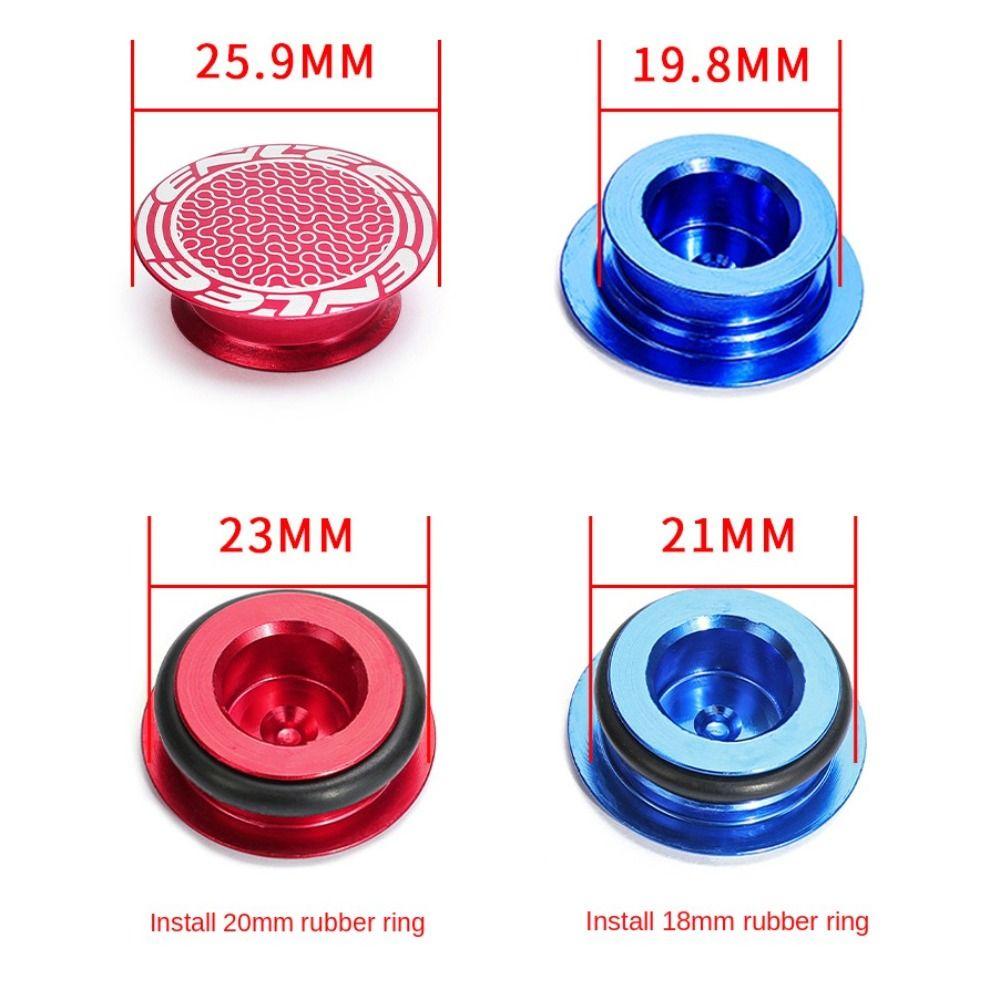 Waterproof Bicycle Crankset Dust Cover Aluminum Zinc Zinc Alloy Bike Crank Dust Cap Crank Plugs