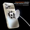 New Titanium Metallic Matte Case For iPhone 17 Air 16 15 14 Plus 13 12 11 17 Pro Max For Magsafe Glass Lens Camera Protect Cover