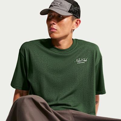 Nike T Shirts Men's Crew Neck Moderate