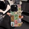 Ocean World Printed Phone Case for iPhone 16 15 14 13 12 11 Pro Max 16E Laser Plated Rice Resistant Hard Phone Case