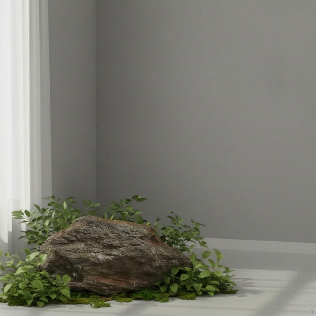 Landscape Boulder & Prop Realistic Foam Lightweight Decorative Stone Piece for Visual