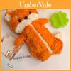 Cute Fox Pencil Case With Large Capacity Soft Plush Storage For Students And School Supplies