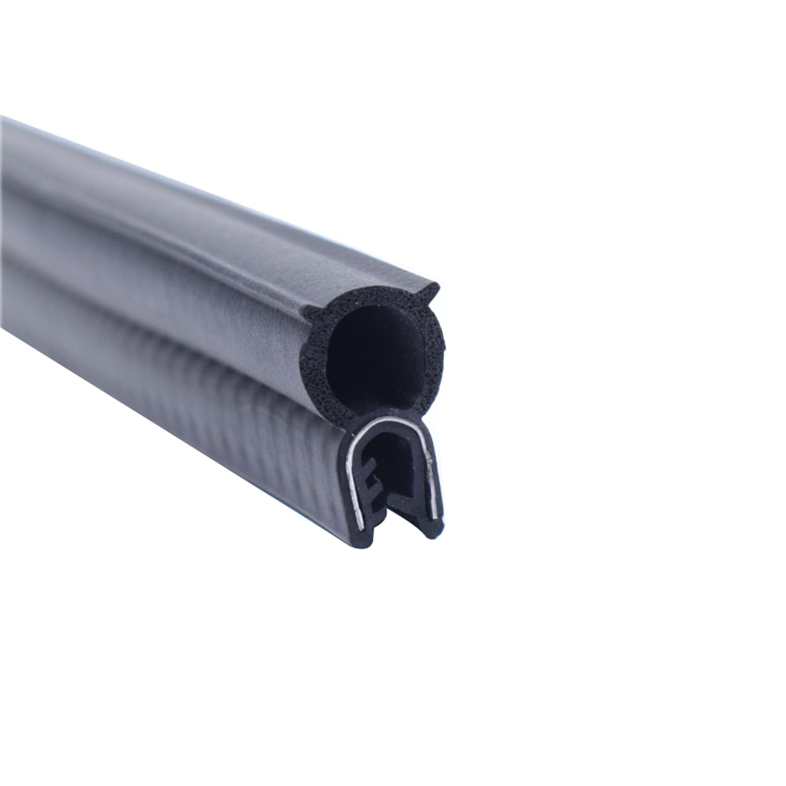 

U Channel Edge Trim, Rubber Seal Strip, U Rubber Seal Strip 6.56ft, Auto Weather 25mm x 10mm