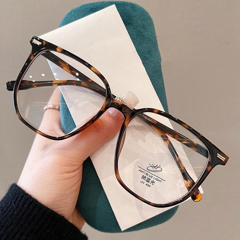 Trendy Square Reading Glasses Anti Blue Light Computer Glasses for Women Men Radiation Protection Optical Eyewear +2
