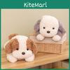 Entzückender 35cm 50cm 65cm Brauner und Grauer Plüschhund Stofftier Kissen Für Kinder