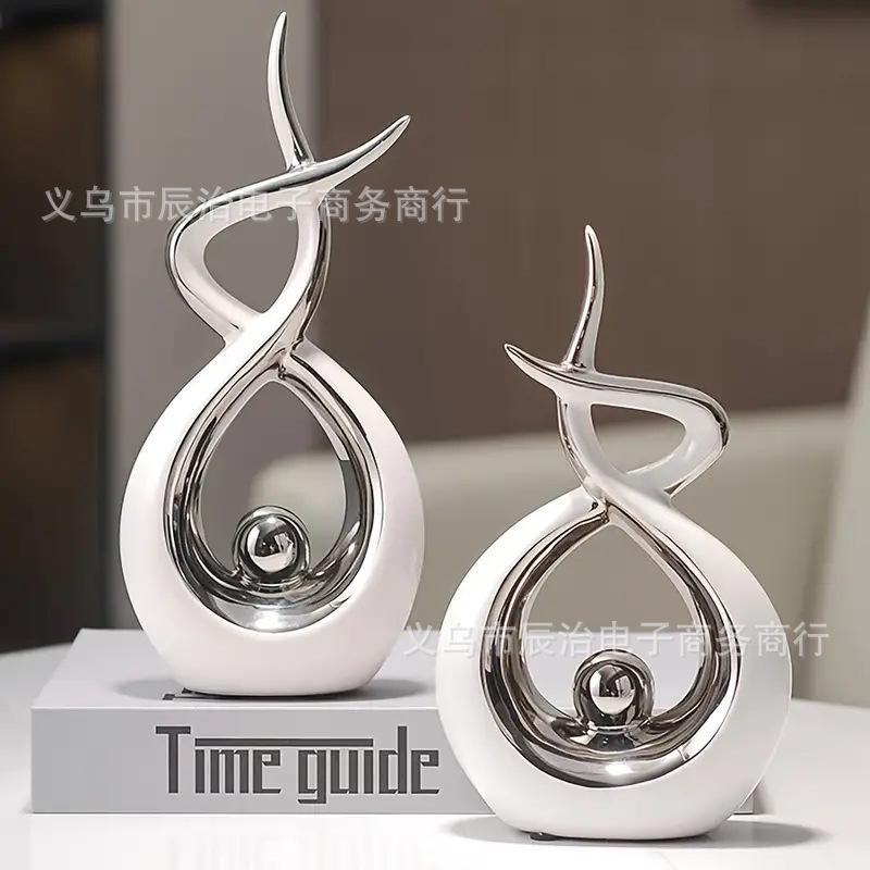 Fengsheng Shuiqi Creative Resin Ornament Modern Light Luxury Living Room TV Cabinet Decorative Home Ornament