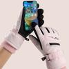 Ski Gloves Winter Warm Touchscreen Waterproof Snowboard Riding Gloves With Thick Fleece Lining Anti-Slip for Women Men 1 Pair