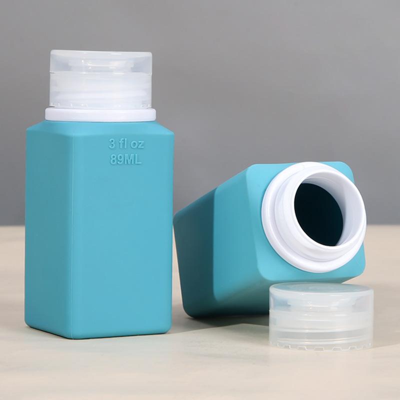 Bottle-divided Suit, Wash, Press Silicone Bottle, Shower Gel, Go Out, Portable Sample Cosmetic Lotion Bottle.