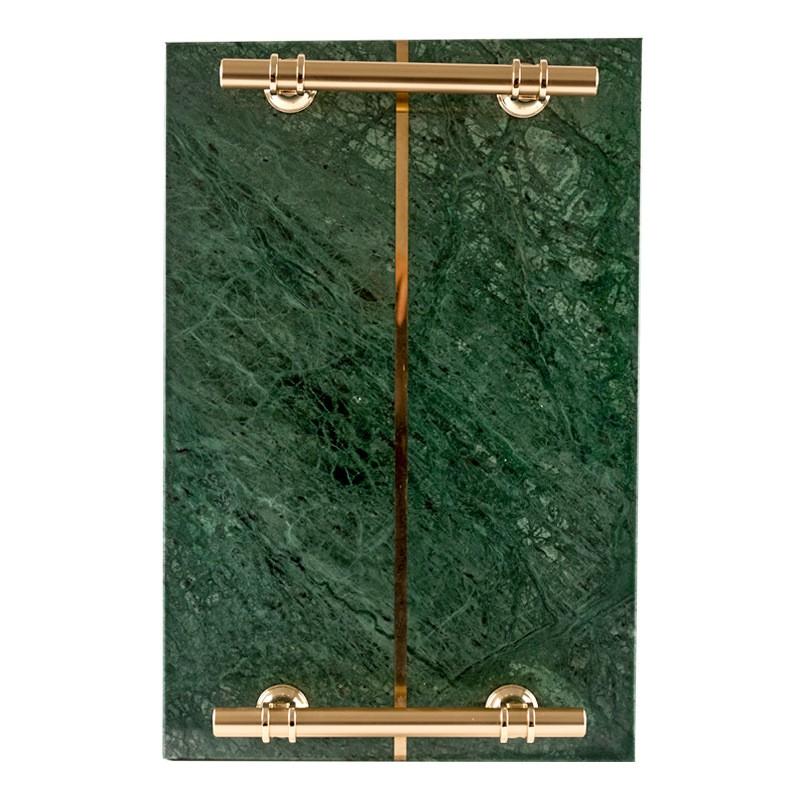 Nordischer Stil Marmor Serviertablett Schmuck Kosmetik Dekoratives Display 30x20cm Quadratische Stein Schale