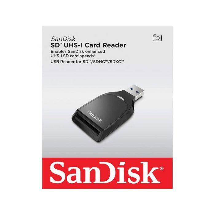 Lecteur De Cartes USB 3.0 Pour Cartes SD UHS-I, Noir ,