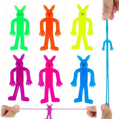 10/20 PCS Visage Souriant Collant Amusant Lapin Personnes Jouet à Pincer Faveur Anniversaire Enfants Carnaval Noël Cadeau Adulte