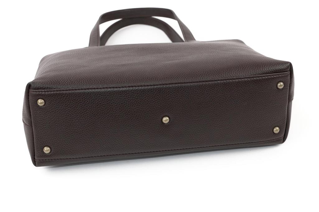 Black Dakota BLACK LABEL Tote [Dakota Label] Bag, Chocolate, BL-1625400-41