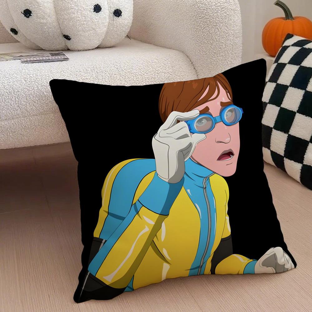 

Simple Casual WWater Boys Dispatch Cushion Cover Linen Pillow Case Soft Breathable Protective Couch Room Decoration 30x30cm