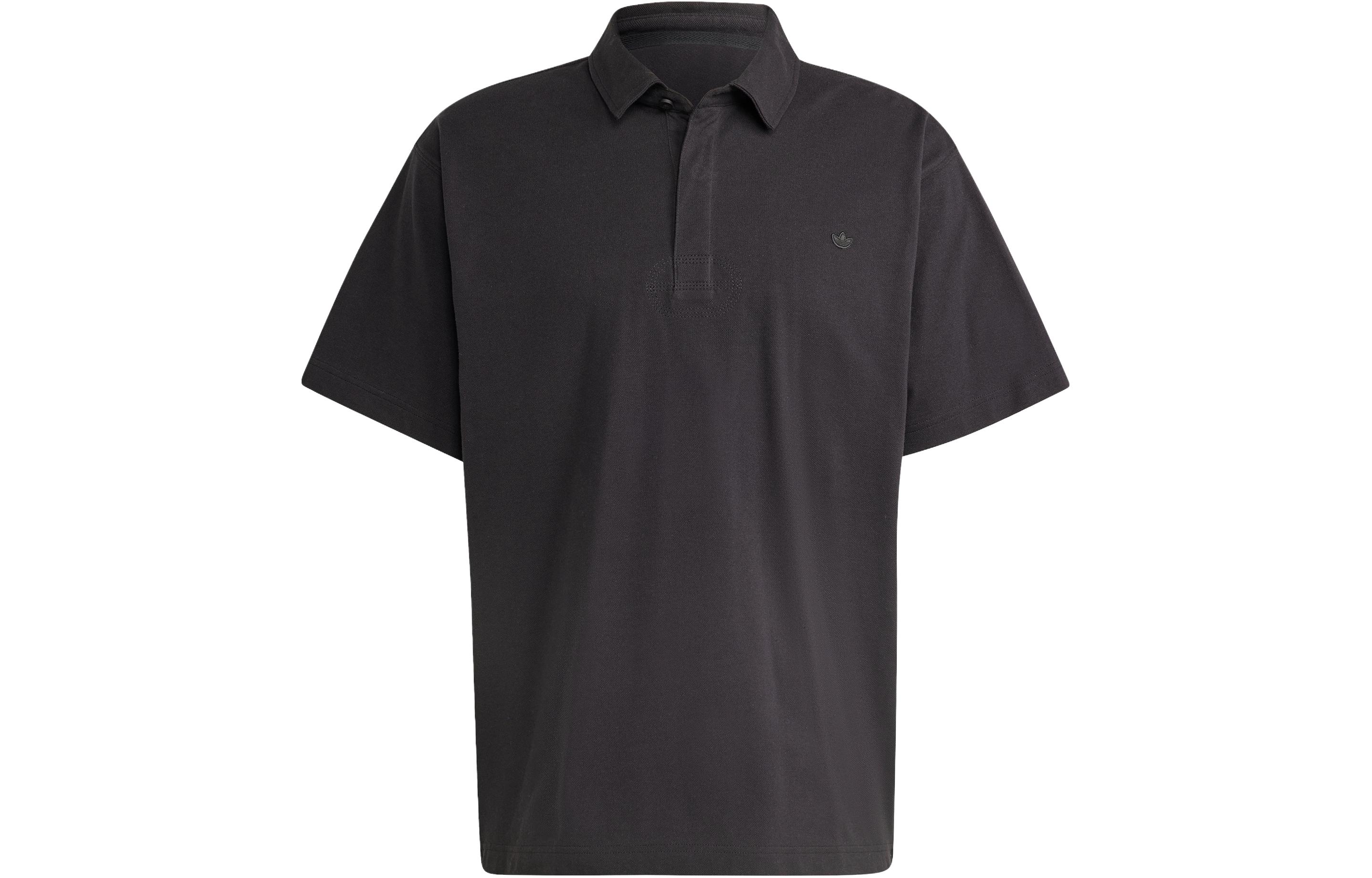 Adidas Originals Polo Shirt Men s Black HR8677 XS