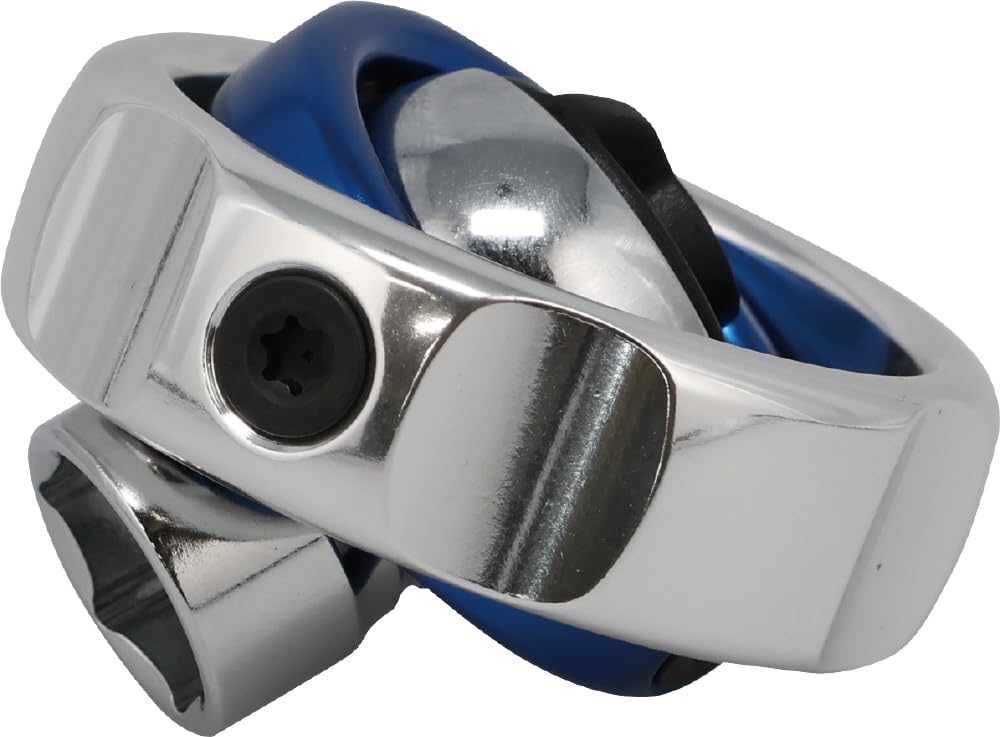 SIGNET Gimbal 11581 Ratchet, 1/4" Drive, Blue,