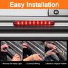 Easy Install Center High Mount LED Brake Light For Campers Trailers Multiple Applications Enhanced Safety AT-LED-28X30-01