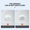 SEAMETAL 12pcs Car Door Shock Absorber Sound Absorbing Adhesive Closing Door Anti-Collision Strip Bumper Sticker