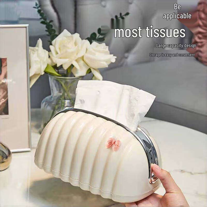 LIEI Luxury Shell Spring Tissue Box