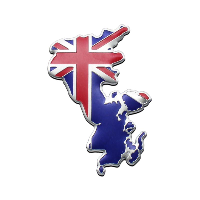 Auto Styling 3D Aluminium ENGLAND Vereinigtes Königreich UK Nationalflagge Karte Auto Motorrad Abzeichen Emblem Aufkleber Auto Zubehör