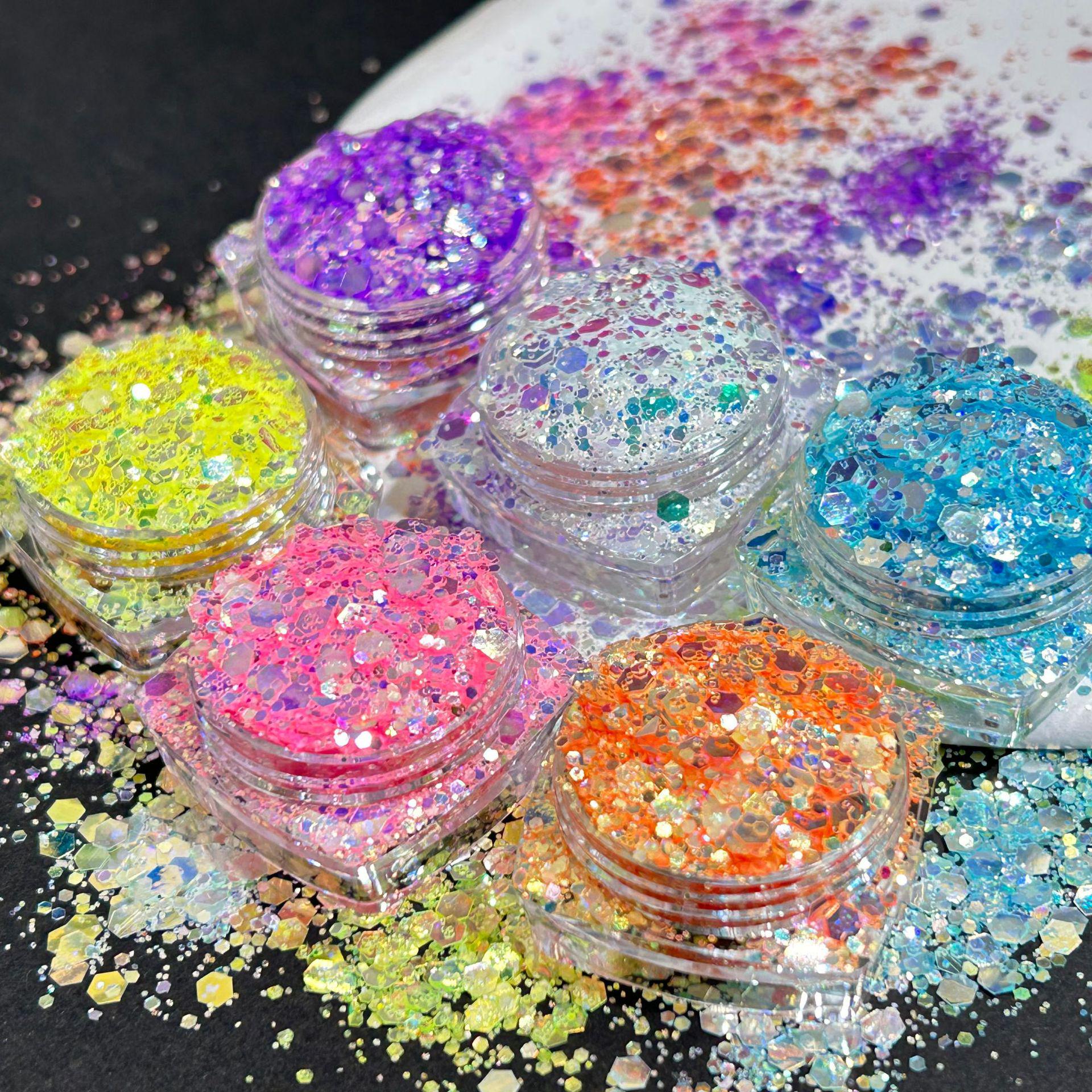 

Silver Iridescent Glitter Powder for Nail Art and DIY Crafts 30 ml - about 20 grams