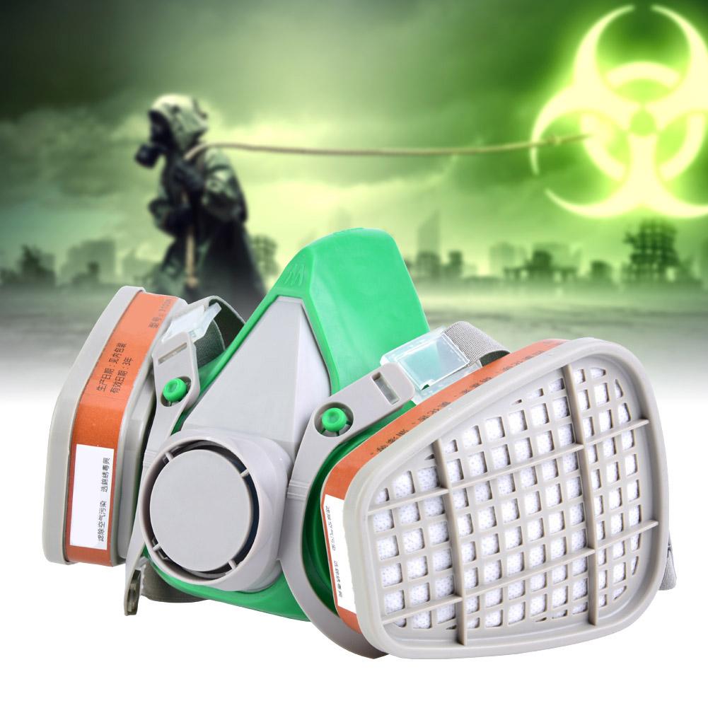 New Multifunction Respirator Chemical Gas Mask Safety Dust Proof Filter