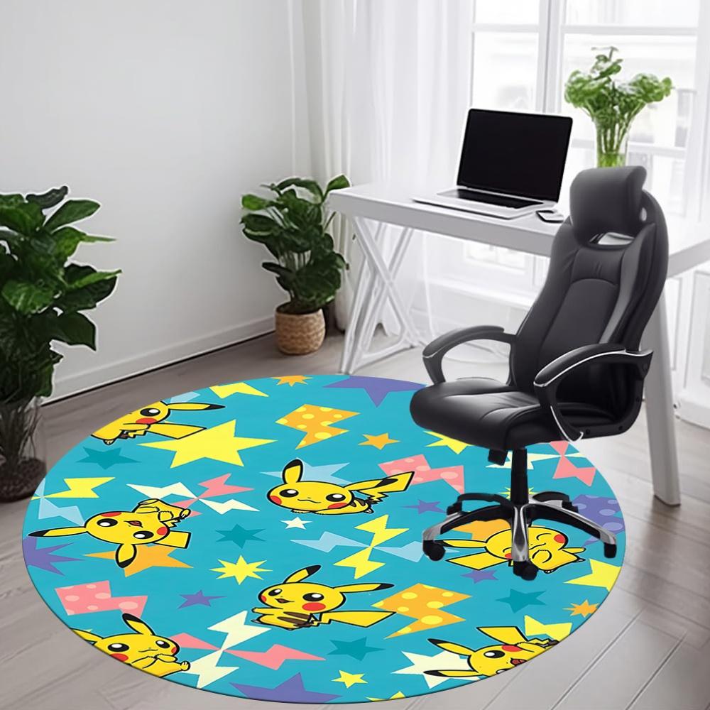 Stars Office Round Area Rug, Under Office Chairs Bedroom Living Room Home Decor a1022264