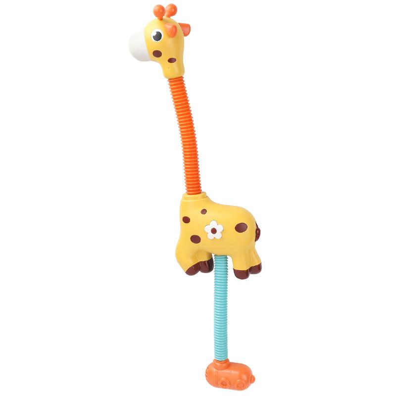 Baby Bath Shower Head Electric Giraffe Shower Bath Toy Kids Bath Water Spray Toy Baby Water Feature