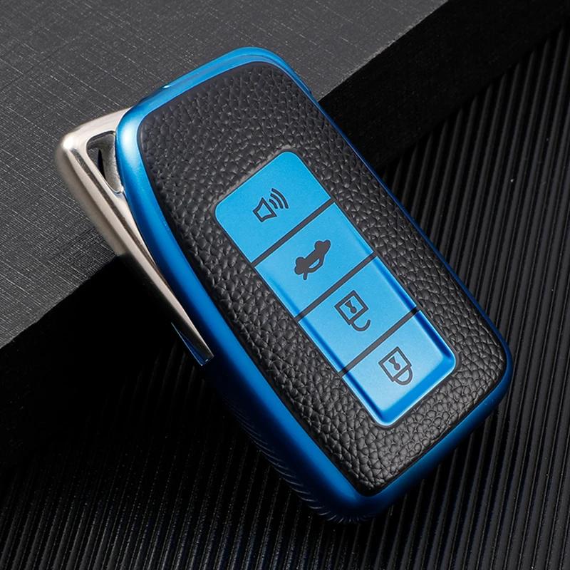 TPU Car Key Cover Case for Lexus NX 200 NX300H RX 350 450H ES 350 ES 300h 4 Button Key Auto Accessories Holder