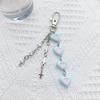 Eye Catching Phone Lanyard Heart Cross Star Chain Pendant Keychain Accessory