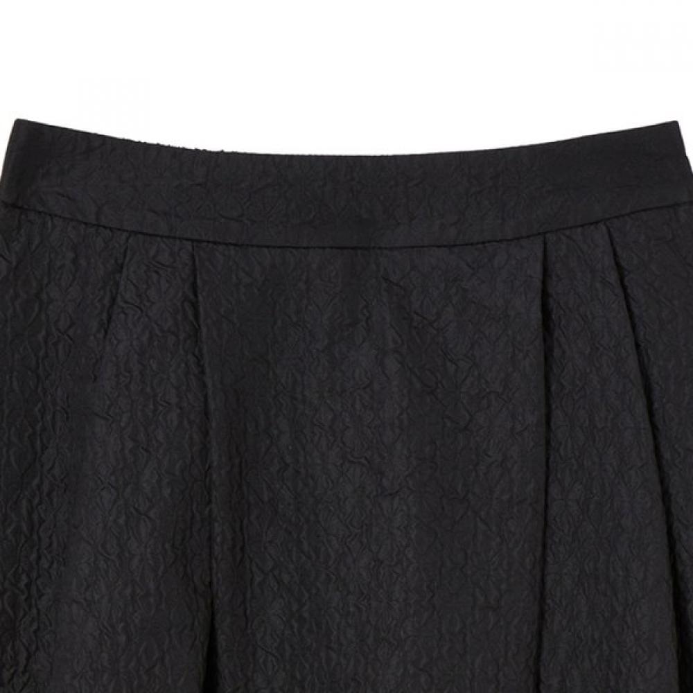 Lap Back Elastic Pleated Skirt Ar2ws472