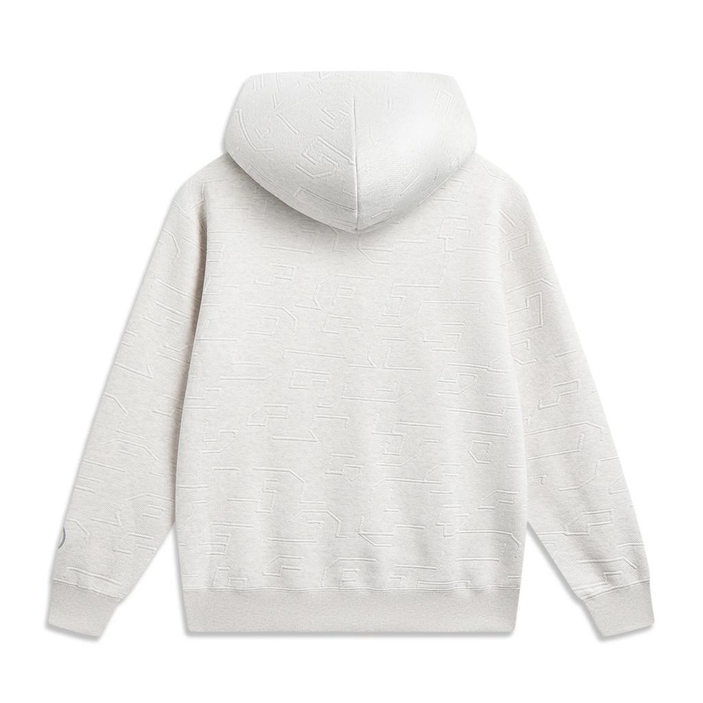 Li Ning Wade Series Letter Hooded Soft Versatile Simple Loose Sweatshirt Men sweatshirt AWDW021-5