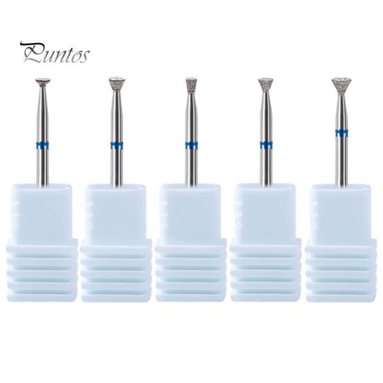7-teiliges Nagelbohrer-Set, verschiedene Größen, robust, Schmirgel-Nagelkunstfeile, Pediküre, Maniküre, Schleifmaschine, Bits, Zubehör, Ersatz-Set